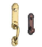 Scroll Grab Victorian Handleset, Fusion D6