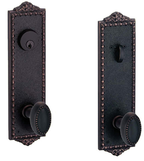 Doorware.com French Colonial Entry Plate, Fusion E-D3
