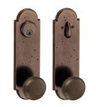Doorware.com River Rock Sandcast Bronze Entry Plate, Fusion E-F4