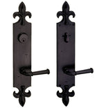 St. Charles Sandcast Bronze Keyed Entry Plate, Fusion E-F5