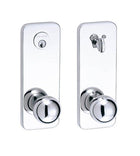 Contemporary Front Door Entry Plate, Fusion E-F6