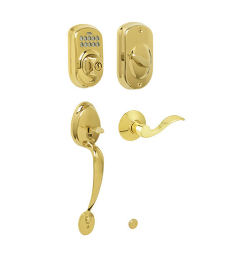 Plymouth Keypad Handleset With Accent Lever