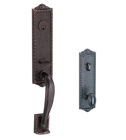 Doorware.com Egg and Dart Scroll Grab Handleset, Fusion J5