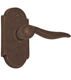 Sandcast Contour Lever with Large Scalloped Plate, Fusion KA-C7