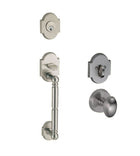 Two Piece Revere Grab Scalloped Handleset, Fusion N2