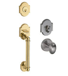 Two Piece Ribbon Grab Scalloped Handleset, Fusion P9