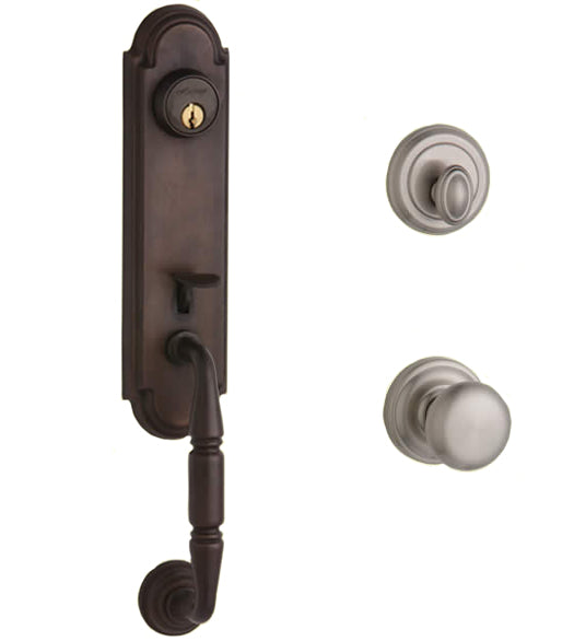 Doorware.com Yorkshire New Traditional Handleset, Fusion S5
