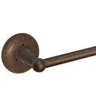 Doorware.com Round Mount Bronze Towel Bar, Fusion TB-A6