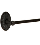 Oval Floral Towel Bar, Fusion TB-D9
