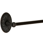 Oval Floral Towel Bar, Fusion TB-D9
