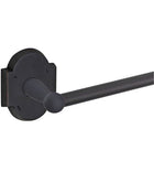 Sandcast Brass Scalloped Trim Towel Bar, Fusion TB-G1-ORB