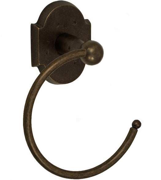 Doorware.com Arched Wall Mounted Towel Ring, Fusion TR-A3