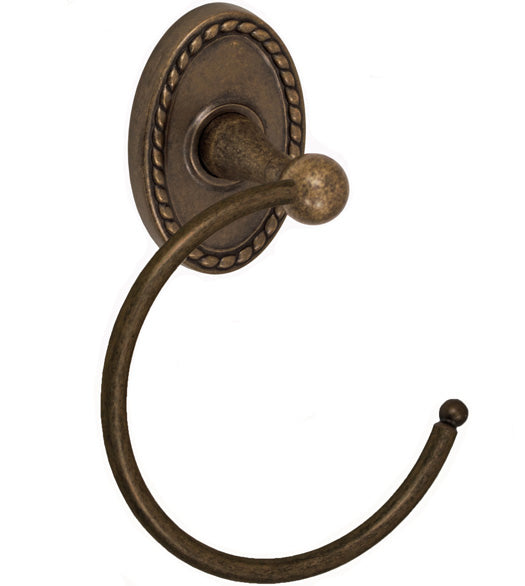 Doorware.com Oval Rope Mount Towel Ring, Fusion TR-B9