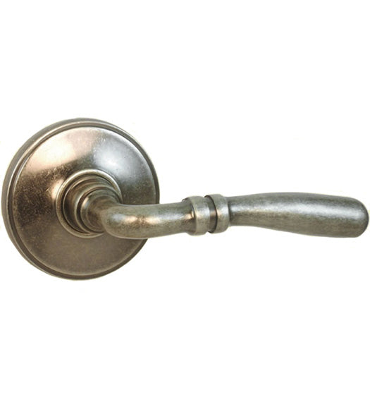 Doorware.com Modern Pistol Lever With Cambridge Rose, Fusion AP-F2