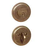 Doorware.com Radius Rose Deadbolt, Fusion B2