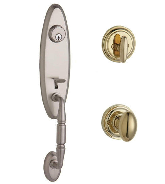 Doorware.com Renwood New Traditional Handleset, Fusion S1