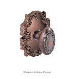 Victorian Scroll Egg Knob with Rose, Fusion 34-C8