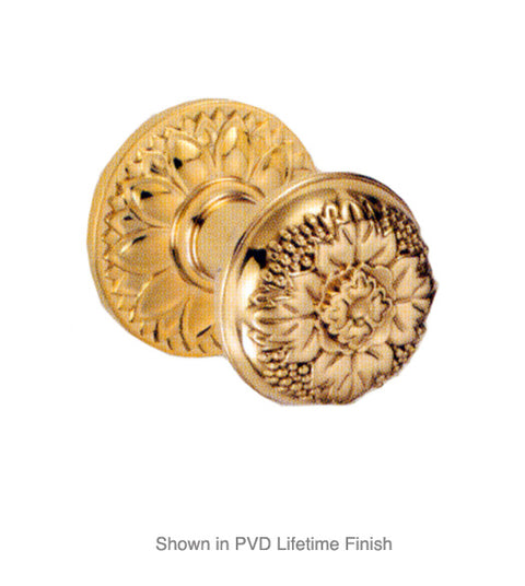 Doorware.com Floral Knob and Rose Set, Fusion 35-D8