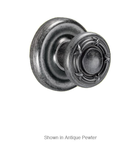 Doorware.com Ribbon and Reed Knob with Contoured Radius Rose, Fusion 14-A7