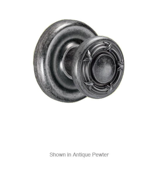 Doorware.com Ribbon and Reed Knob with Contoured Radius Rose, Fusion 14-A7