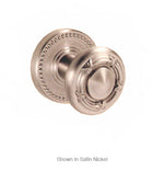Ribbon and Reed Knob With Round Beaded Rose, Fusion 14-B6
