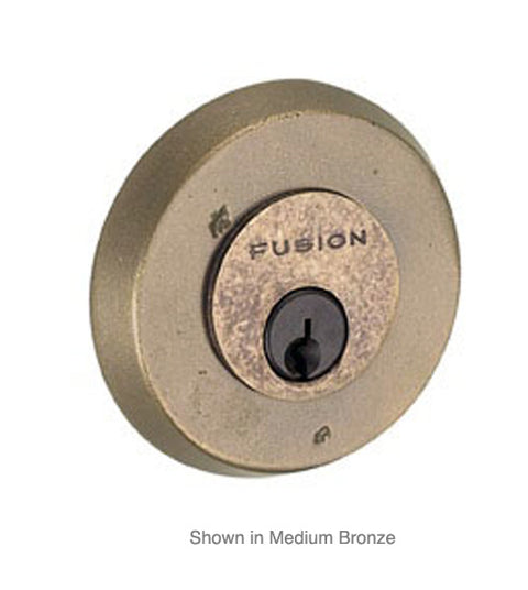 Doorware.com Beveled Round Sandcast Deadbolt, Fusion A4