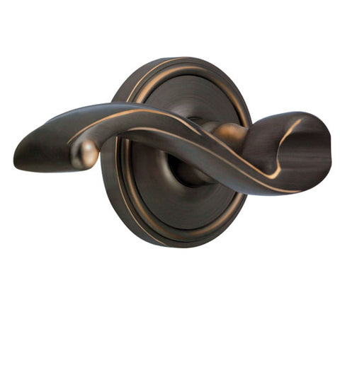 Portofino Lever with Georgetown Rose, Grandeur GEOPRT