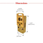 Global Combination Door Bell and Eye Viewer, GH-DCV01