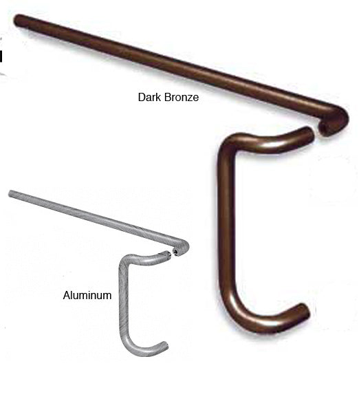 Store Door Push and Pull Handle Set