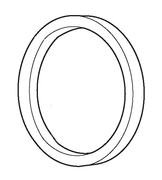 Mortise Cylinder Spacer Ring, GLO-TH1100-TR1