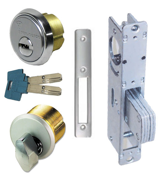 High Security Storefront Door Mortise Deadbolt Lock Sets, Mul-T-Lock Cylinders, TH1101-PM