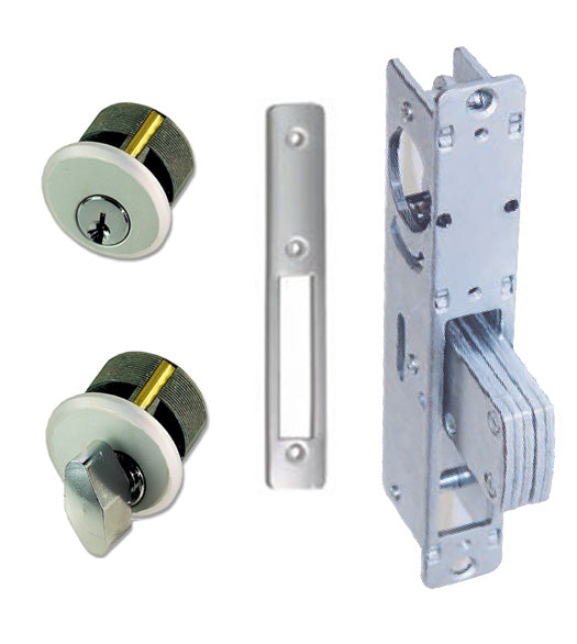 Storefront Door Mortise Deadbolt Lock Sets, Zinc Cylinders, TH1101-PZ