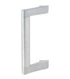 10 Inch Contemporary Commercial Offset Door Pull, Global TH1100-STED-PULL