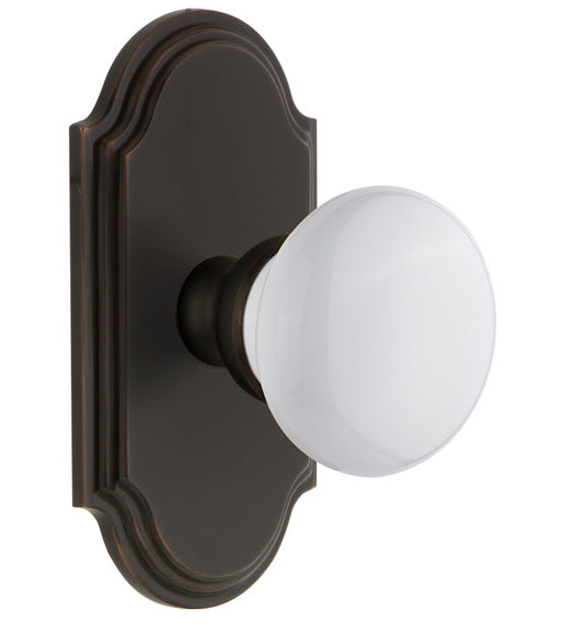 Hyde Park Knob with Arc Plate, Grandeur ARCHYD