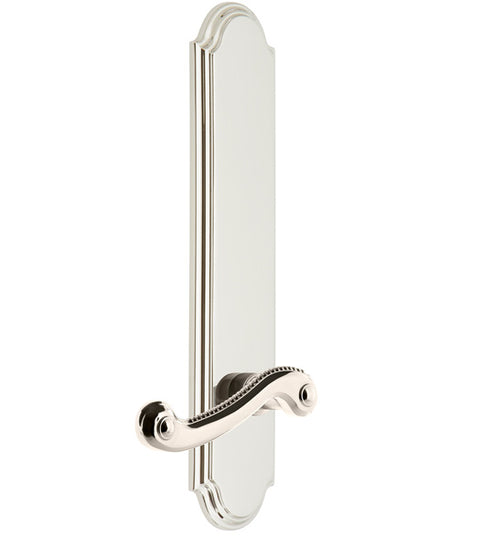 Newport Lever with Arc Escutcheon, Grandeur ARCNEW19