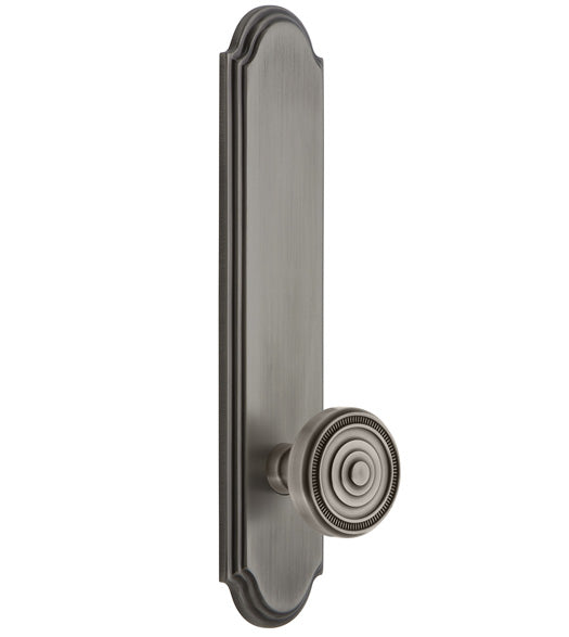 Soleil Knob with Arc Tall Plate, Grandeur ARCSOL19