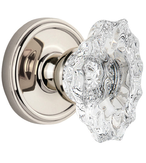 Biarritz Knob With Georgetown Rose, Grandeur GEOBIA