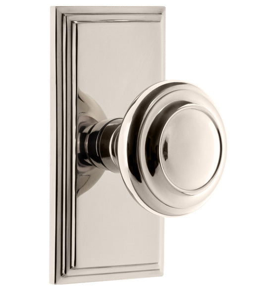 Circulaire Knob with Carre Plate, Grandeur CARCIR