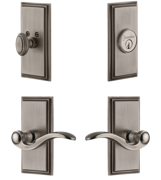 Carre Entryset with Bellagio Lever, Grandeur CARBELCOM