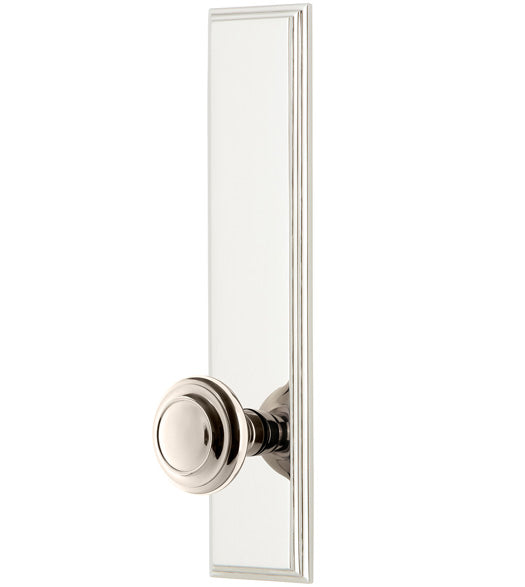 Circulaire Knob with Carre Plate, Grandeur CARCIR19