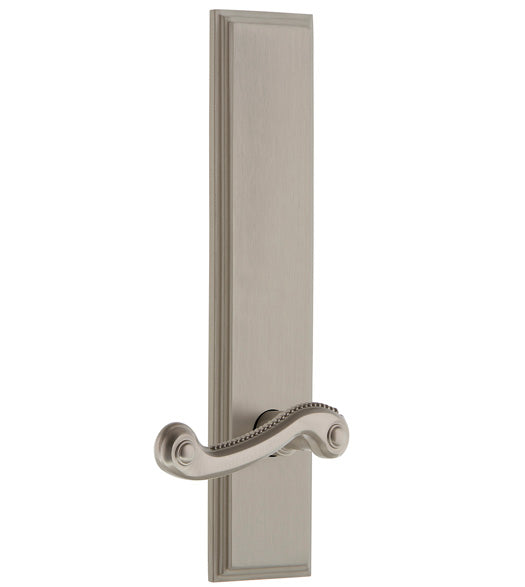 Newport Lever with Carre Plate, Grandeur CARNEW19