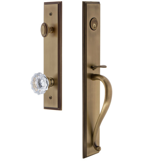 Carre Stepped Handleset with S Grip, Grandeur CARSGR-ONE