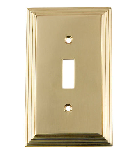 Deco Single Light Switch Cover, Grandeur DECSWPLTT1
