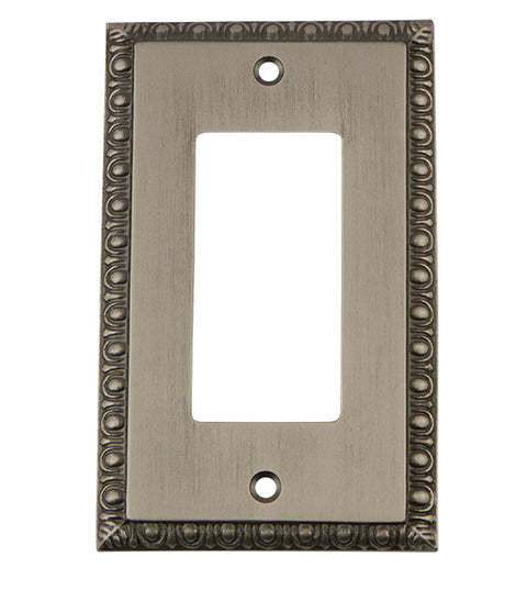 Egg and Dart Rocker Light Switch Plate, Grandeur  EADSWPLTR1