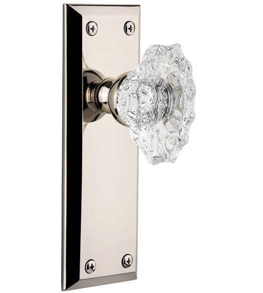 Fifth Avenue Rose with Biarritz Knob, Grandeur FAVBIA
