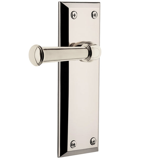 Georgetown Lever with Fifth Avenue Plate, Grandeur FAVGEO
