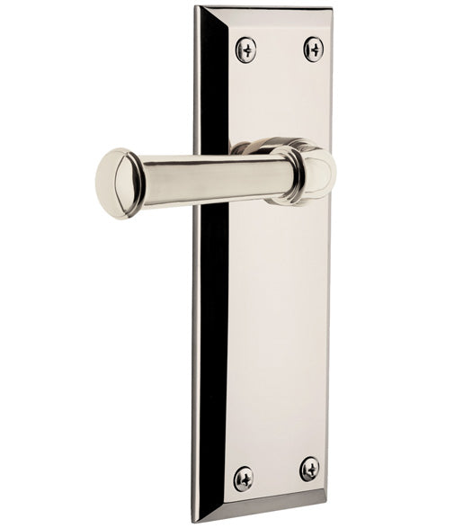Georgetown Lever with Fifth Avenue Plate, Grandeur FAVGEO