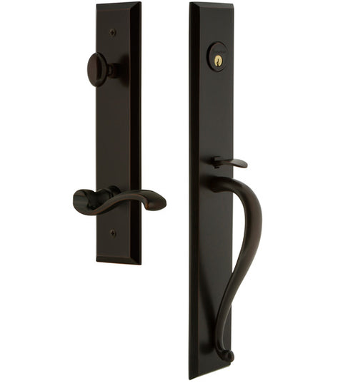 Traditional Fifth Avenue Handleset with S Grip, Grandeur FAVSGR-ONE