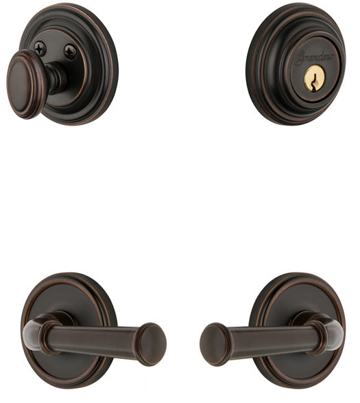 Georgetown Single Cylinder Entryset, Grandeur GEOGEOCOM