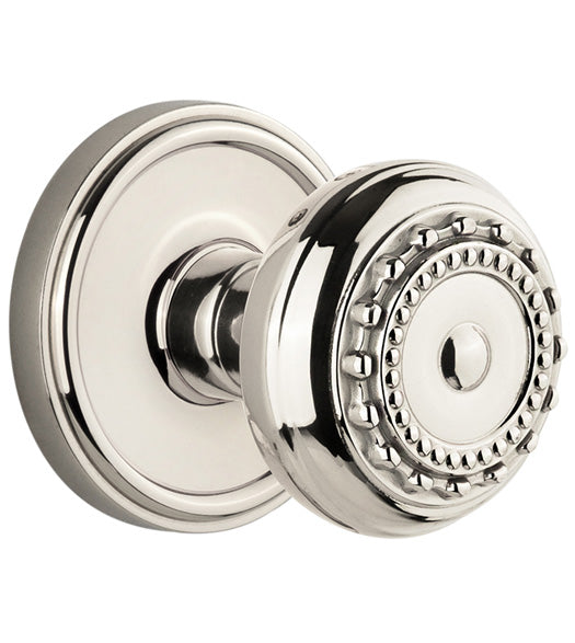Georgetown Rosette With Parthenon Knob, Grandeur GEOPAR